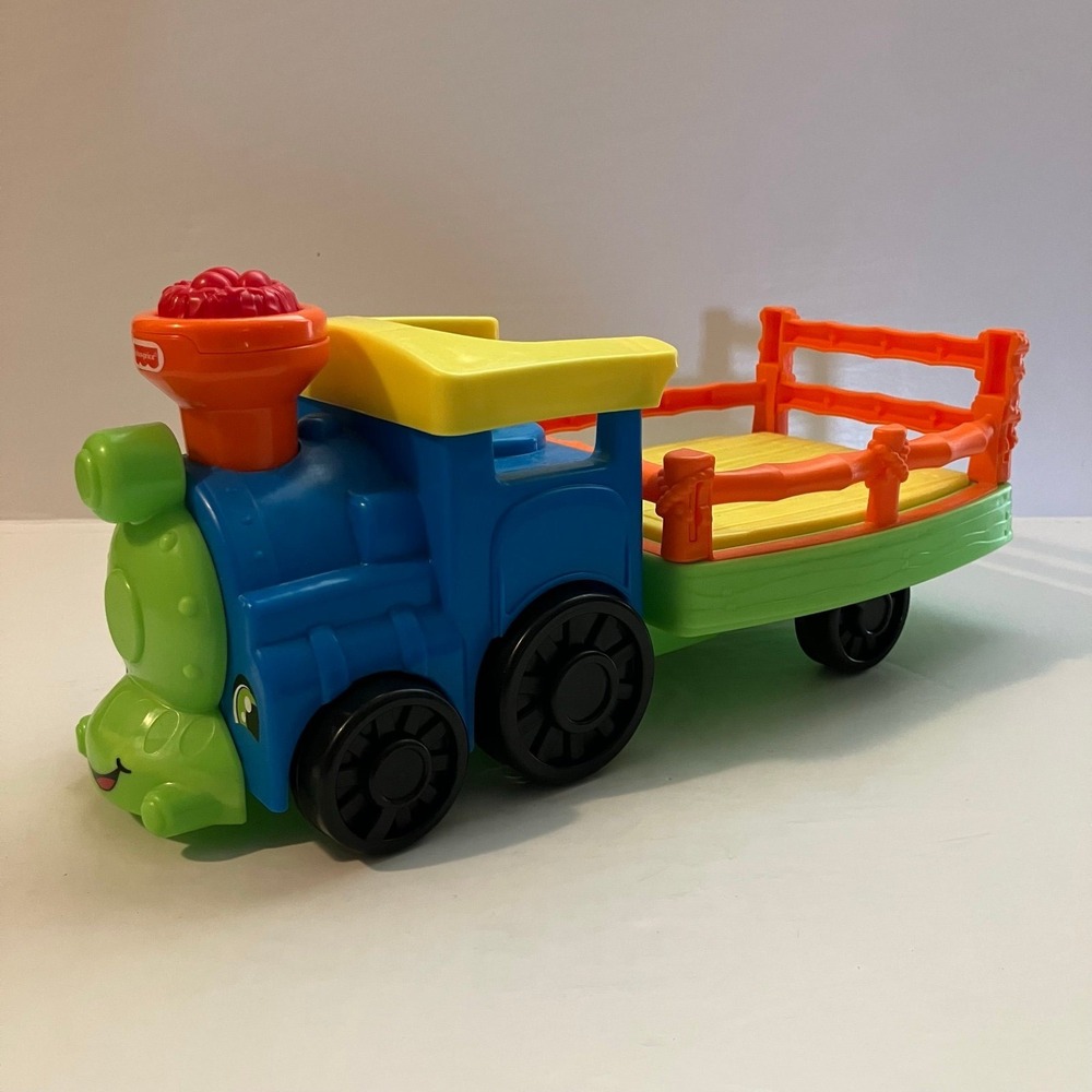 Fisher-Price Little People 2017 Choo-Choo‎ Zoo Train [TRAIN ONLY] *WORKS*